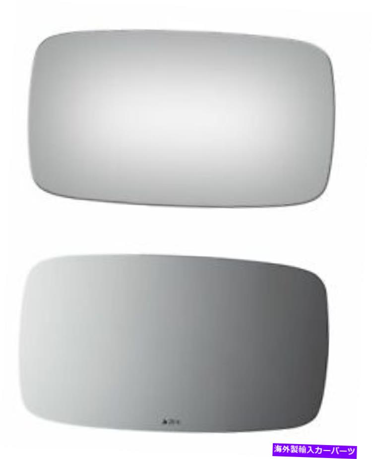 USミラー パルシェ用の乗客凸＆ドライバーフラットサイドビューミラーグラスのブルコセット Burco Set of Passenger Convex & Driver Flat Side View Mirror Glasses For Porsche