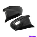 USミラー ペアLHDカーボンファイバーサイドミラーカバーBMW F10 F11 5シリーズPRE-LCI 2011-13 Pair LHD Carbon Fi...