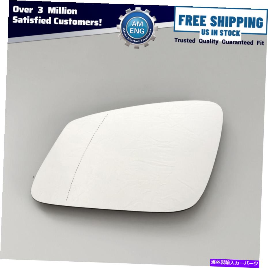 USミラー BMW 528 535 550 640 650 740 750 760 w/プレート左ドライバー側 Mirror Glass For BMW 528 5..