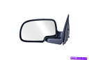 USミラー 1999年から2007年のシボレーシルバラードの左ドライバーサイドミラーマニュアル折りたたみ Left Driver Side Mirror Manual Folding For 1999-2007 Chevrolet Silverado