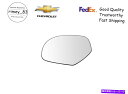 USミラー 新しいミラーガラスパワー加熱プラスチックバックドライバーサイド左フィットキャデラックシェビー New mirror glass power heated plastic backed driver side left fit Cadillac Chevy