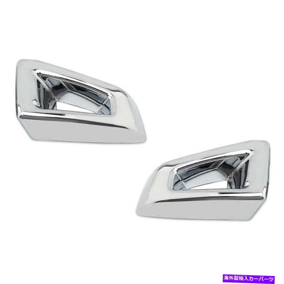 ५С ڥABSեȥХѡʡСȥϥޡH2 2003-09 SUV SUTŬƤޤ Pair Chrome ABS Front Bumper Corner Cover Trim Fit for Hummer H2 2003-09 SUV SUT