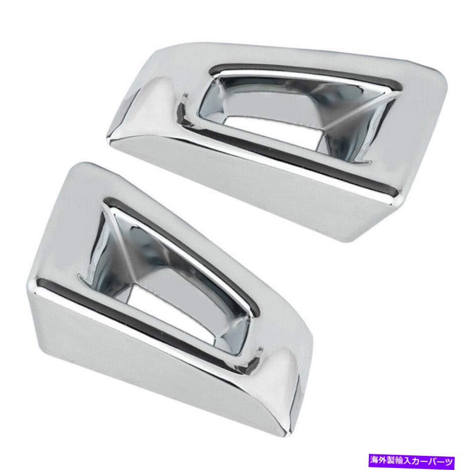 クロームカバー 2PCSクロムABSフロントバンパーコーナーカバーハマーH2 2003-09 SUV SUTに適しています 2pcs Chrome ABS Front Bumper Corner Cover Trim Fit for Hummer H2 2003-09 SUV SUT