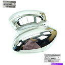 クロームカバー セットミラーサイドカバーシグナル日産NP300 D23 2015の本物のクロム16 18 Set Mirror Side Cover Signa...