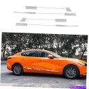 クロームカバー マツダに適していますAxela 2020-2021クロムドアボディサイドモールディングカバートリム4PCS Fit For Mazda 3 Axela 2020-2021 Chrome Door Body Side Molding Cover Trim 4pcs