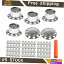 ५С ॻߥȥåϥ֥Сۥ륭åȼּС33mm饰ʥåȴ Chrome Semi Truck Hub Cover Wheel Kit Axle Cover 33mm Lug Nut Complete