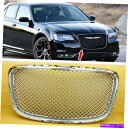 クロームカバー クライスラーのオーバーレイフロントグリルカバー300 300Cベントレーオールクロム2019 Overlay Front Grill Cover...