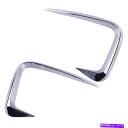 N[Jo[ 1yANtgtHOCgуJo[tH[hGNXv[[2020-21ϋv 1Pair Chrome Front Fog Light Eyebrow Cover Fit For Ford Explorer 2020-21 Durable