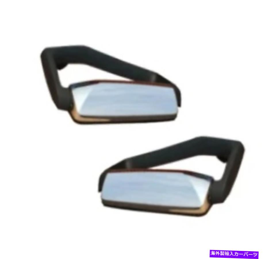 ५С ५С /¦ΥܥVNLѥɥߥ顼 CHROME DOOR MIRROR FOR VOLVO VNL WITH AERO ARM COVERS / PASSENGER SIDE