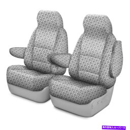 クロームカバー カバーデザイナー印刷されたNeoSupreme 1列目Chromeダイヤモンドカスタムシートカバー Coverking Designer Printed Neosupreme 1st Row Chrome Diamond Custom Seat Covers