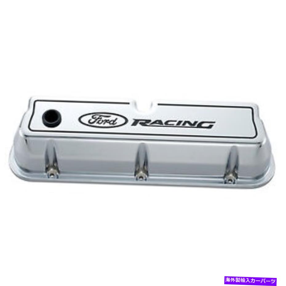 クロームカバー フォードレーシングアルミバルブのプロフォームは、クロム302-002をカバーしています PROFORM For Ford Racing Aluminum Valve Covers Chrome 302-002