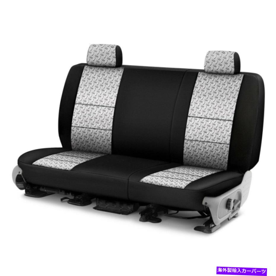 クロームカバー ボルボS60 19-20シートカバーデザイナープリントNeoSupreme 2列目Chrome For Volvo S60 19-20 Seat Cover Designer Printed Neosupreme 2nd Row Chrome