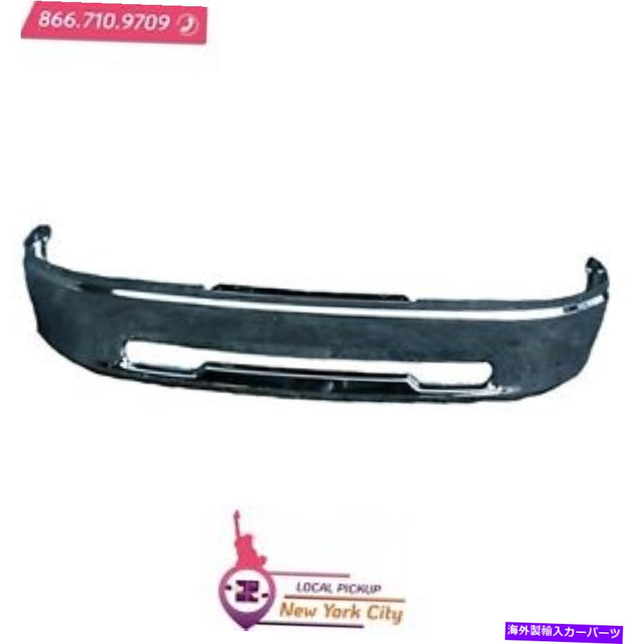 クロームカバー ローカルピックアップフロントバンパーカバーChrome w/oスポーツPKGフィット2009-2012 RAM 1500 Local Pickup Front Bumper Cover Chrome W/O Sport Pkg Fits 2009-2012 Ram 1500