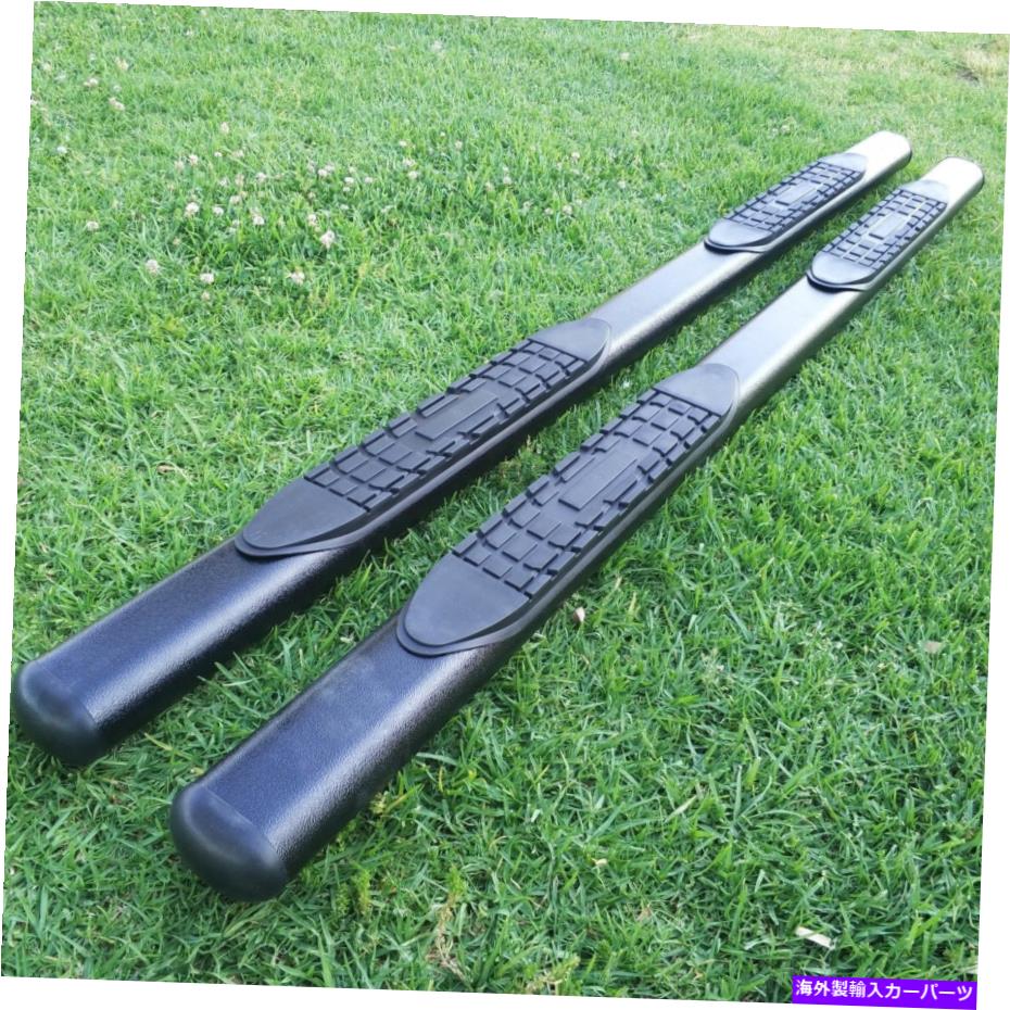 Nerf Bar フィット07-18シボレーシルバラードダブルキャブ4 