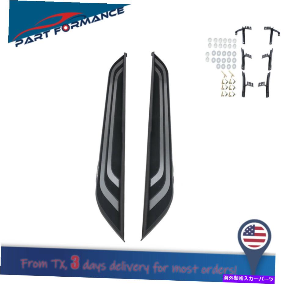 Nerf Bar 2019年2021年トヨタRAV4ランニングボードサイドステップnerfバーブラック For 2019 2021 Toyota RAV4 Running Boards Side Steps Nerf Bars Black