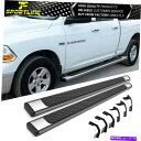 Nerf Bar フィット09-21ダッジラムクアッドキャブ78インチOEハニカムステップバーランニングボードSS Fits 09-21 Dodge Ram Q...