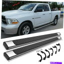 Nerf Bar フィット09-21ダッジラムクアッドキャブ78インチOEスタイルサイドステップバーランニングボードSS Fits 09-21 Dodge Ra...