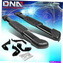 Nerf Bar 07-17のためのTundra Standard Cab MatteブラックOEスタイルステップバーナーフランニングボード FOR 07-17...