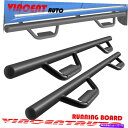 Nerf Bar フィット2019-2022ダッジラム1500クアッドキャブランニングボードサイドステップナーフバーフープ Fit 2019-2022 Dodg...