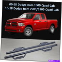 Nerf Bar 2009-2018 RAM 1500/2500/3500クアッドキャブフープスタイルステップナーフバーランニングボード 2009-2018 R...