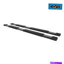 Nerf Bar EAGアルミニウムランニングボード5インチブラックフィット15-17 150スーパーキャブナーフバー EAG Aluminum Running Boards 5 inches Black Fit for 15-17 150 Super Cab Nerf Bars(2)