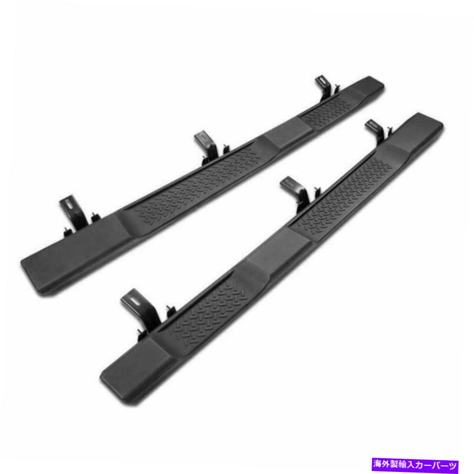 Nerf Bar サイドステップフィット07-17ジープラングラーJK 4-DR OEスタイルランニングボードNERFバー2PC Side Steps Fit 07-17 Jeep Wrangler JK 4-DR OE Style Running Boards Nerf Bars 2pc