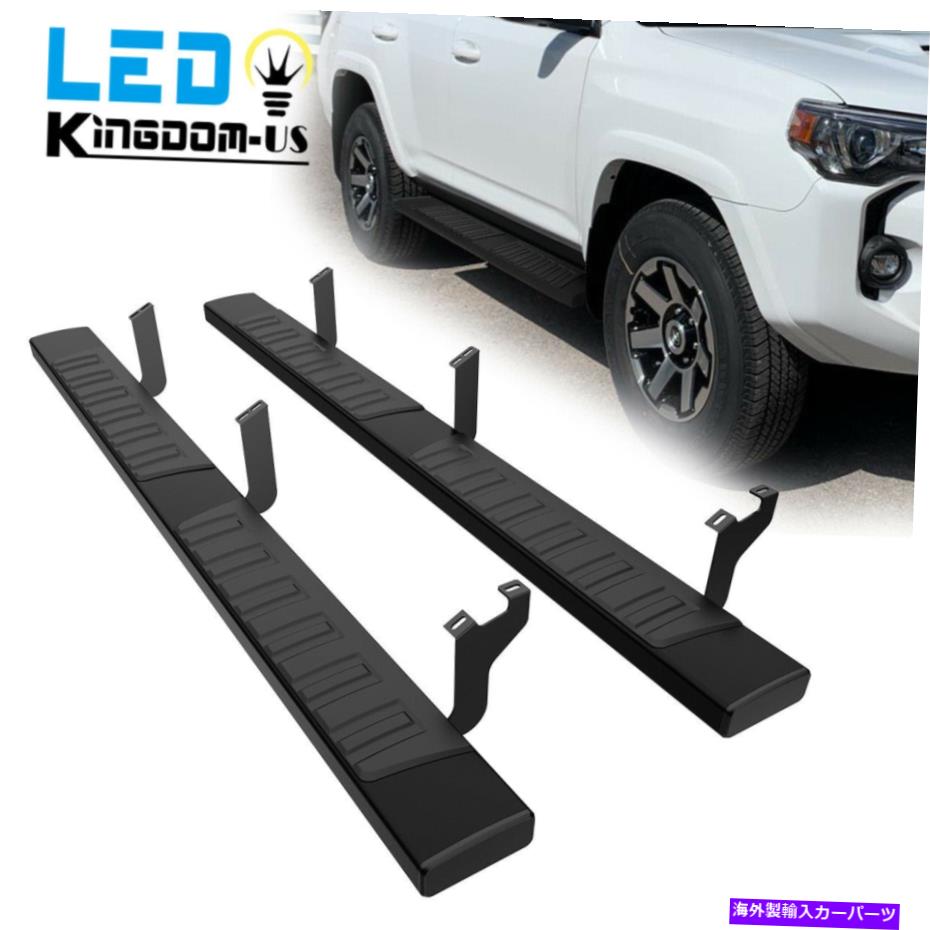 Nerf Bar 2010-2022トヨタ4Runner Non-limit 6 "ランニングボードNERFバーサイドステップ2x for 2010-2022 Toyota 4Runner Non-Limit 6" Running Boards Nerf Bars Side Steps 2x