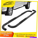 Nerf Bar 99-18のシルバラードシエラ拡張キャブラウンドナーフバーサイドステップランニングボード for 99-18 Silverado Sierra...