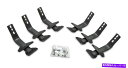 Nerf Bar ステップナーフバーマウントキットキットキャブピックアップゴーサイ6841555 Step Nerf Bar Mount Kit-Crew Ca...
