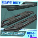 Nerf Bar 05-22トヨタタコマダブルキャブフィットランニングボードステップボードnerfバーBxブラック 05-22 TOYOTA Tacoma Double Cab Fit Running Board Step Board Nerf Bar BX Black(2)