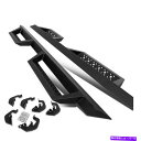 Nerf Bar 2PCランニングボードサイドステップNERFバー2007-2019シルバードシエラエクステンデッドキャブ 2PC RUNNING BOARD ...