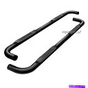 Nerf Bar 新しい3 '' 2009-2017 Dodge Ram 1500 Quad Cabのブラックサイドステップnerfバー New 3'' Bla...