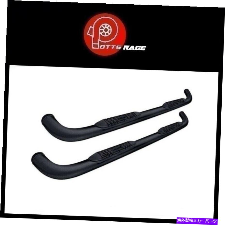 Nerf Bar PROMAXX AUTOMOTIVE 3 ''ブラックラウンドナーフバーは99-16 FORD F-250/350/450に適合します ProMaxx Automotive 3'' Black Round Nerf Bars Fits 99-16 Ford F-250/350/450