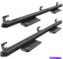 Nerf Bar 2009-2018 Dodge Ram 1500クアッドキャブドロップサイドステップナーフバーblkのランニングボード Running Boa...