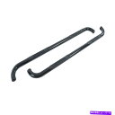 Nerf Bar Go Rhino 4058bブラック4000シリーズキャブの長さシルバラド/シエラextのサイドステップ Go Rhino 4058B Black 4000 Series Cab Length Side Steps for Silverado/Sierra Ext(2)