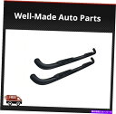 Nerf Bar PROMAXX AUTOMOTIVE 11379B FITS 09-16 DODGE RAM QUAD CAB 3 ''ブラックラウンドナーフ...