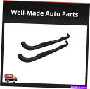 Nerf Bar PROMAXX AUTOMOTIVE 11373B FITS 02-08 DODGE RAM QUAD CAB 3 ''ブラックラウンドナーフ...