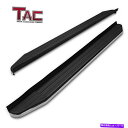 Nerf Bar 2014-2020の日産ローグアルミニウムランニングボードサイドステップレールnerf barブラック For 2014-2020 Nissan Rogue Aluminum Running Board Side Step Rails Nerf Bar Black(2)