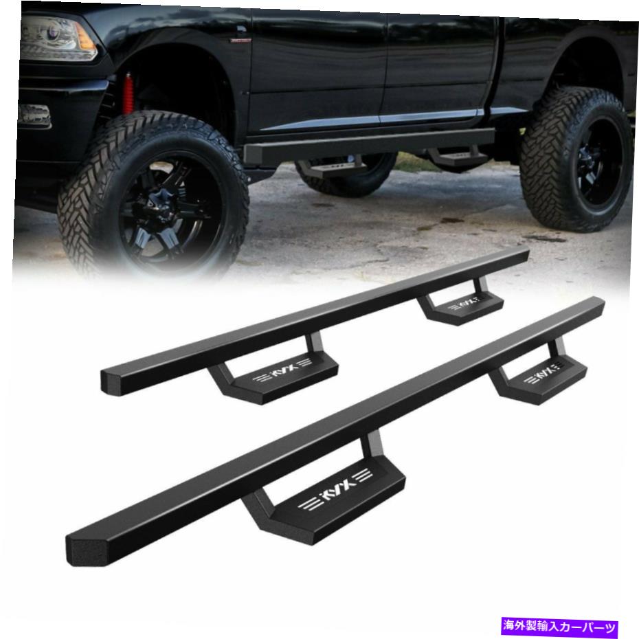Nerf Bar 2007-2021トヨタツンドラクルーマックスフリゲートランニングボードサイドステップネルフバー For 2007-2021 Toyota Tundra Crew Max Frigate Running Boards Side Steps Nerf Bars