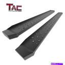 Nerf Bar 2005-2022トヨタタコマダブルキャブラトラースチールランニングボードサイドネルフバー For 2005-2022 Toyota Tacoma Double Cab Rattler Steel Running Board Side Nerf Bar(2)