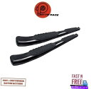 Nerf Bar Lund 23810562 5in楕円形の湾曲した鋼のnerf bars for 07-19 sierra silverado Lund 23810562 5in Oval Curved Steel Nerf Bars Black For 07-19 Sierra Silverado(2)