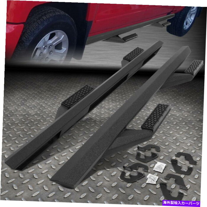 Nerf Bar 07-19シルバラードシエラトラッククルーキャブサイドアームステップナーフバーランニングボード FOR 07-19 SILVERADO SIERRA TRUCK CREW CAB SIDE ARM STEP NERF BAR RUNNING BOARDS