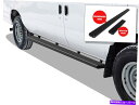 Nerf Bar iboardランニングボード5インチマットブラックフィット99-14フォードエコノリンフルサイズバン iBoard Running Boards 5-inch Matte Black Fit 99-14 Ford Econoline Full Size Van(2)