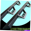 Nerf Bar 07-17フィットシルバラードシエラエクステングキャブナーフランニングボード三角ステップバー 07-17 Fit Silverado SIER...