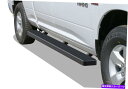 Nerf Bar iboardランニングボード6インチマットブラックフィット09-18ダッジラム1500クアッドキャブ iBoard Running Board...