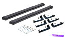 Nerf Bar ランニングボードは2014-2017シボレーシルバラードGMCシエラ拡張タクシーブラック Running Boards Fits 2014-2017 Chevy Silverado GMC Sierra Extended Cab Black(2)