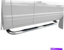 Nerf Bar 3 ''ステンレスサイドステップバー#38607 for Ram Club Cab/Quad Cab New 3'' stainless si...