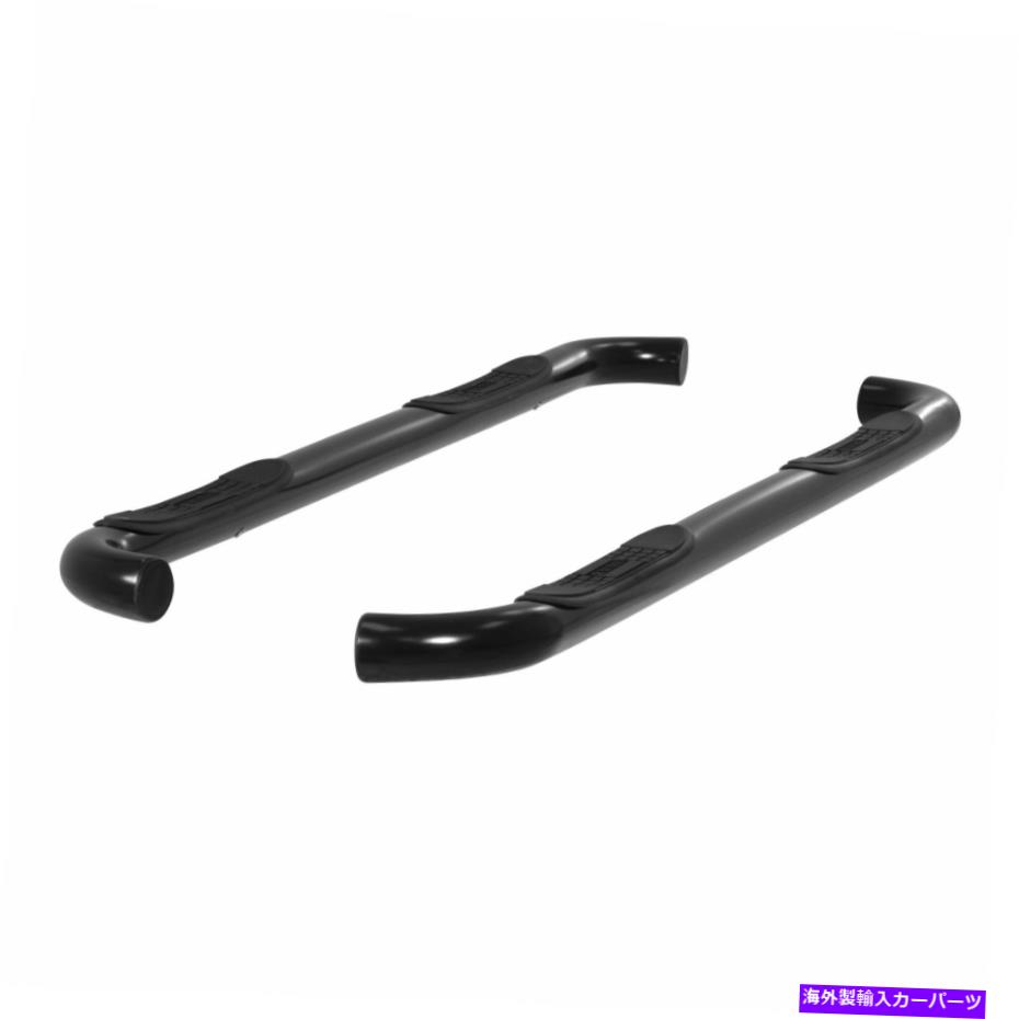 Nerf Bar 2015-2022フォードF-150スーパーキャブの牡羊座3インチブラックナーフバーサイドステップ Aries 3in Round Black Nerf Bars Side Steps for 2015-2022 Ford F-150 Super Cab