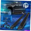 Nerf Bar 19-22のシルバラードシエラエクステンデッドキャブS/Sプリーツサイドステップバーランニングボード For 19-22 Silverado ...