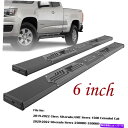 Nerf Bar 20-22シルバラードシエラ2500HD 3500HD拡張キャブナーフバーのランニングボード Running Boards For 20-22...